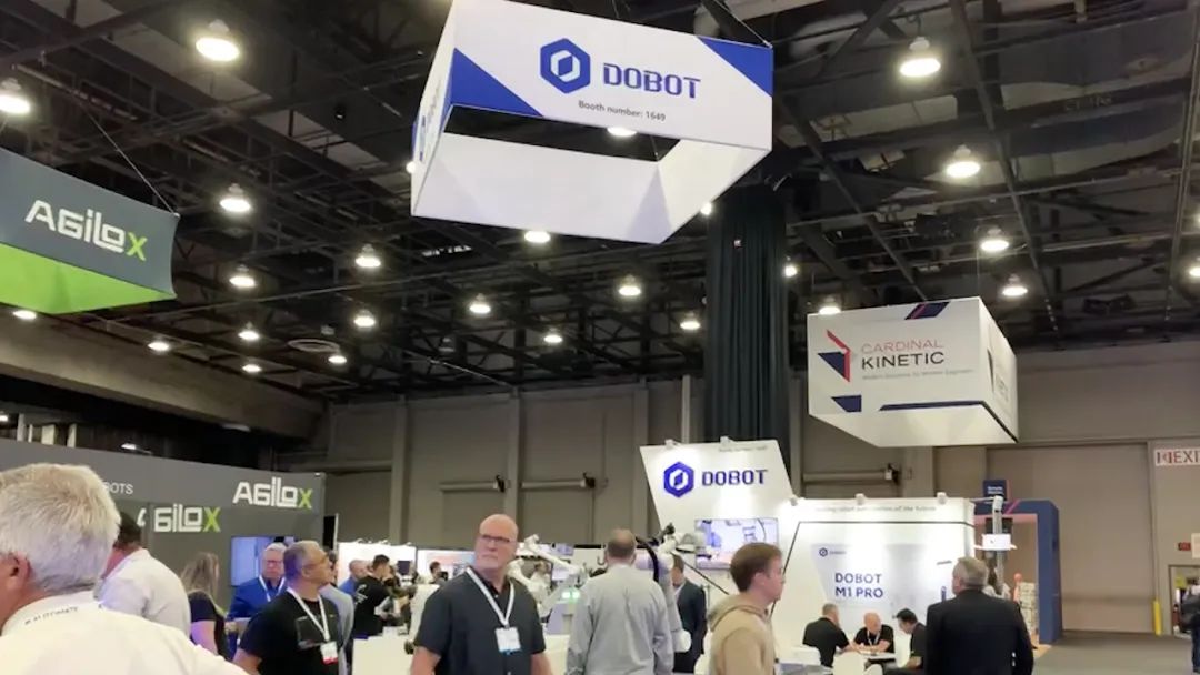 、越疆協作機器人閃耀美國底特律工業展,彰顯中國創新硬實力!
