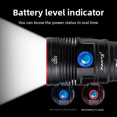 D05 Battery Level Indicator Blue Red