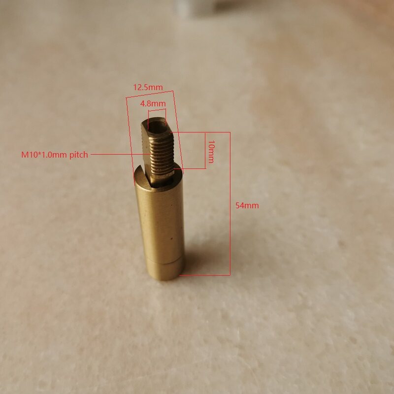 JH-576 90 Degree Swivel Joint Size Drawing 4.8mm Inner Bore