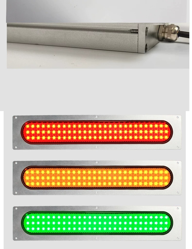YGM Signal Light Red Yellow Green Channels Lit