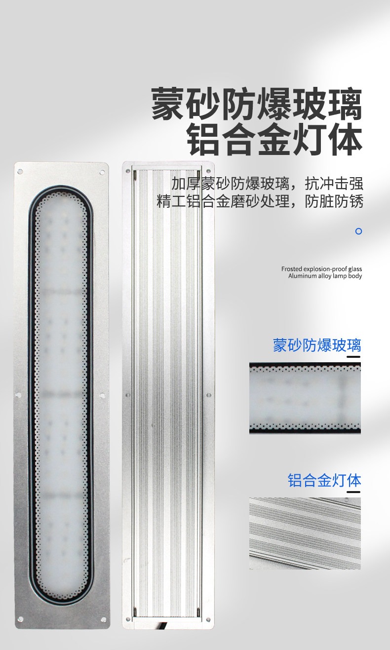 YGM Signal Light Frosted Explosion Proof Glass and Aluminium Body
